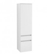 Пенал Villeroy & Boch Legato 40x155х35 см петли справа ДСП белый матовый B72901MS