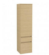 Пенал Villeroy & Boch Legato 40x155х35 см петлі праворуч ДСП скандинавський дуб B72901VJ