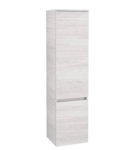 Пенал Villeroy & Boch Legato 40x155х35 см петлі ліворуч ДСП біле дерево B73000E8