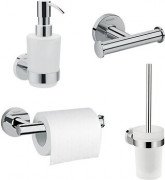 Набор аксессуаров для ванной комнаты Hansgrohe Logis Universal 4 в 1 хром 20210004