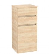 Шкафчик для ванной Villeroy & Boch Legato 40х87х35 см петли слева ДСП печатный вяз B72800PN