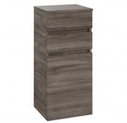 Шкафчик для ванной Villeroy & Boch Legato 40х87х35 см петли слева ДСП каменный дуб B72800RK