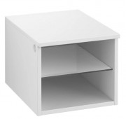 Стеллаж для ванной Villeroy & Boch Legato 40х34х50 см правый МДФ/ДСП глянцевый белый B72401DH