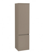 Пенал Villeroy & Boch Legato 40x155х35 см петлі праворуч ДСП сірий трюфель B73001VG