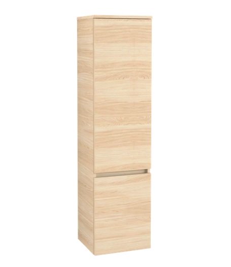 Пенал Villeroy & Boch Legato 40x155х35 см петли справа ДСП печатный вяз B73001PN