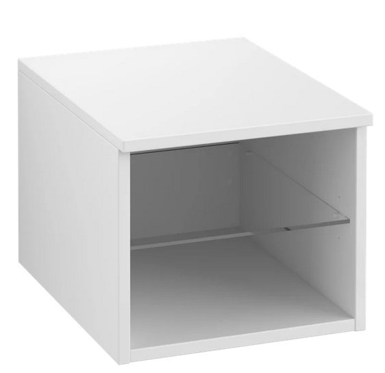 Стелаж для ванної Villeroy & Boch Legato 40х34х50 см МДФ/ДСП білий глянсовий B72400DH