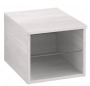 Стелаж для ванної кімнати Villeroy & Boch Legato 40х34х50 см ДСП біле дерево B72400E8
