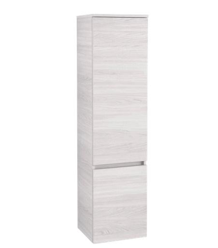 Пенал Villeroy & Boch Legato 40x155х35 см петлі праворуч ДСП біле дерево B73001E8