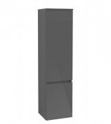 Пенал Villeroy & Boch Legato 40x155х35 см петли справа МДФ/ДСП глянцевый серый B73001FP