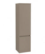 Пенал Villeroy & Boch Legato 40x155х35 см петлі праворуч ДСП сірий трюфель B73001VG