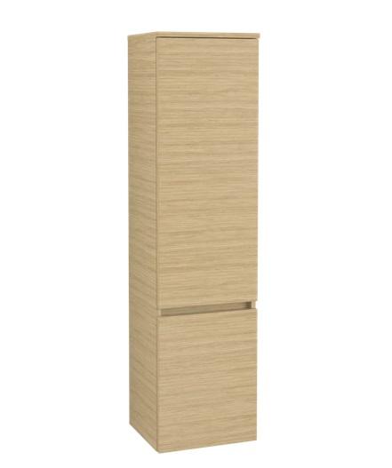Пенал Villeroy & Boch Legato 40x155х35 см петлі праворуч ДСП скандинавський дуб B73001VJ