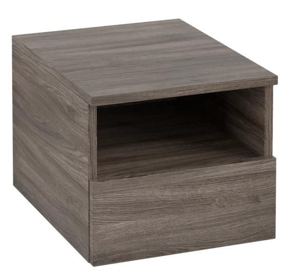 Шафка для ванної Villeroy & Boch Legato 40х34х50 см правий ДСП кам'яний дуб B72601RK