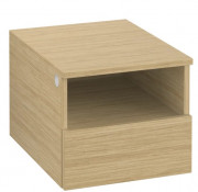 Шафка для ванної Villeroy & Boch Legato 40х34х50 см правий ДСП скандинавський дуб B72601VJ