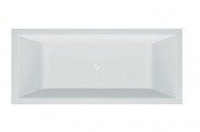 Ванна Kolpa San Copelia-FS із штучного каменю Kerrock 180x80 см прямокутна білий 779340