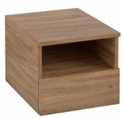 Шафка для ванної Villeroy & Boch Legato 40х34х50 см правий ДСП дуб канзас B72601RH