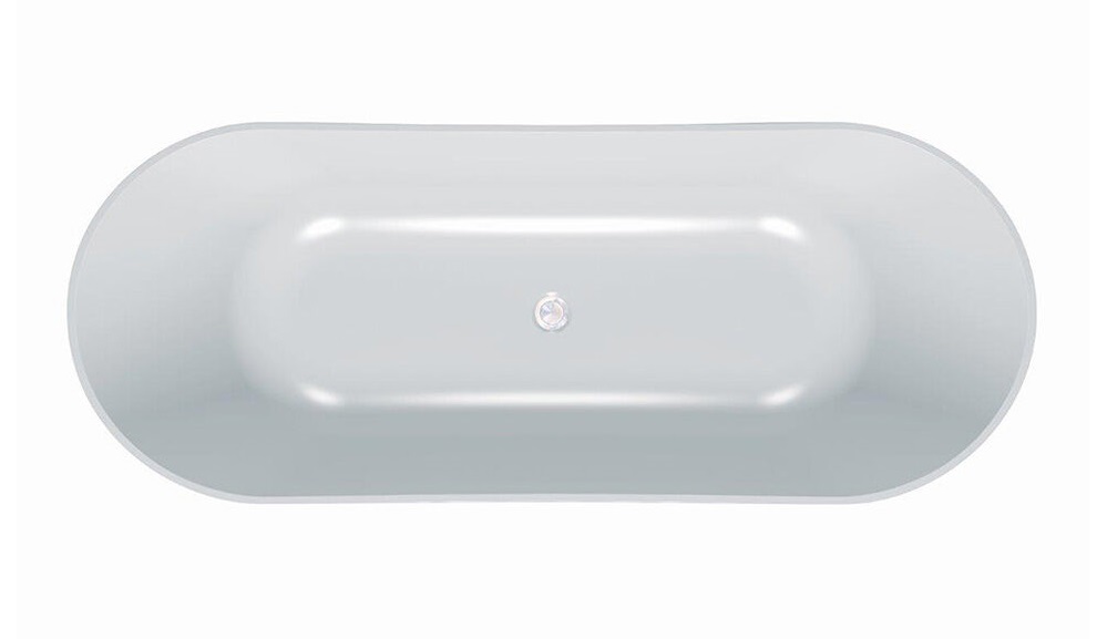 Ванна Kolpa San Atys DUO-FS из искусственного камня Kerrock 174x70 белый 622760