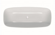 Ванна Kolpa San Milo-FS из искусственного камня Kerrock 174x75 белый 591520