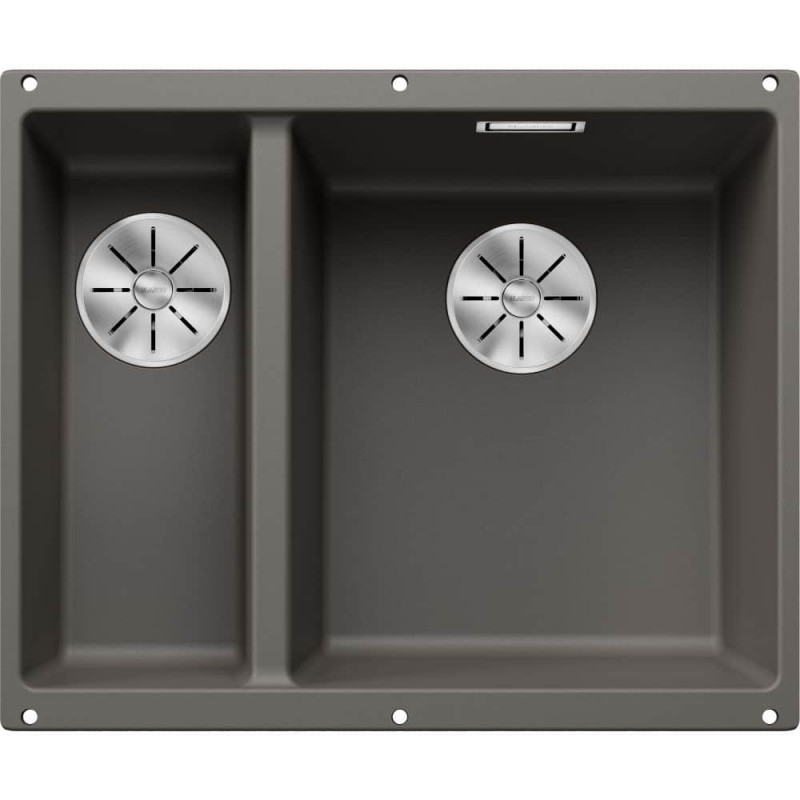 Мойка для кухни Blanco Subline 340/160-U 55,5х46 см SILGRANIT PuraDur® вулканический серый 527346