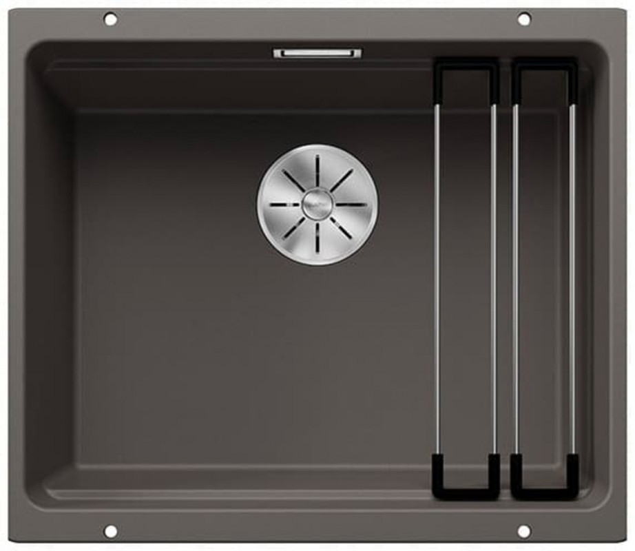 Мийка для кухні Blanco Etagon 500-U 53х46 см SILGRANIT PuraDur® вулканічний сірий 527258