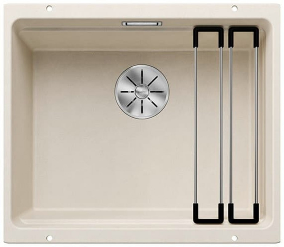 Мийка для кухні Blanco Etagon 500-U 53х46 см SILGRANIT PuraDur® м'який білий 527075