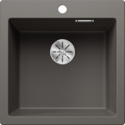 Мийка для кухні Blanco Pleon 5 51,5х51 см SILGRANIT PuraDur® вулканічний сірий 527318