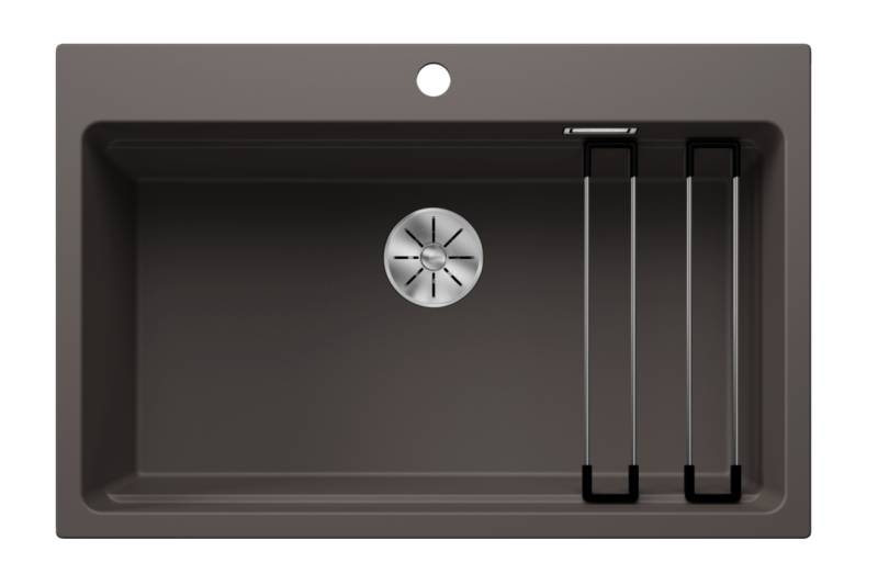 Мойка для кухни Blanco Etagon 8 78х51 см SILGRANIT PuraDur® вулканический серый 527262