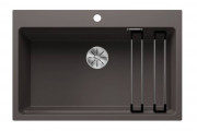 Мойка для кухни Blanco Etagon 8 78х51 см SILGRANIT PuraDur® вулканический серый 527262