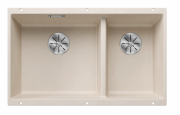 Мийка для кухні Blanco Subline 430/270-U 75,5х46 см SILGRANIT PuraDur® м'який білий 527167