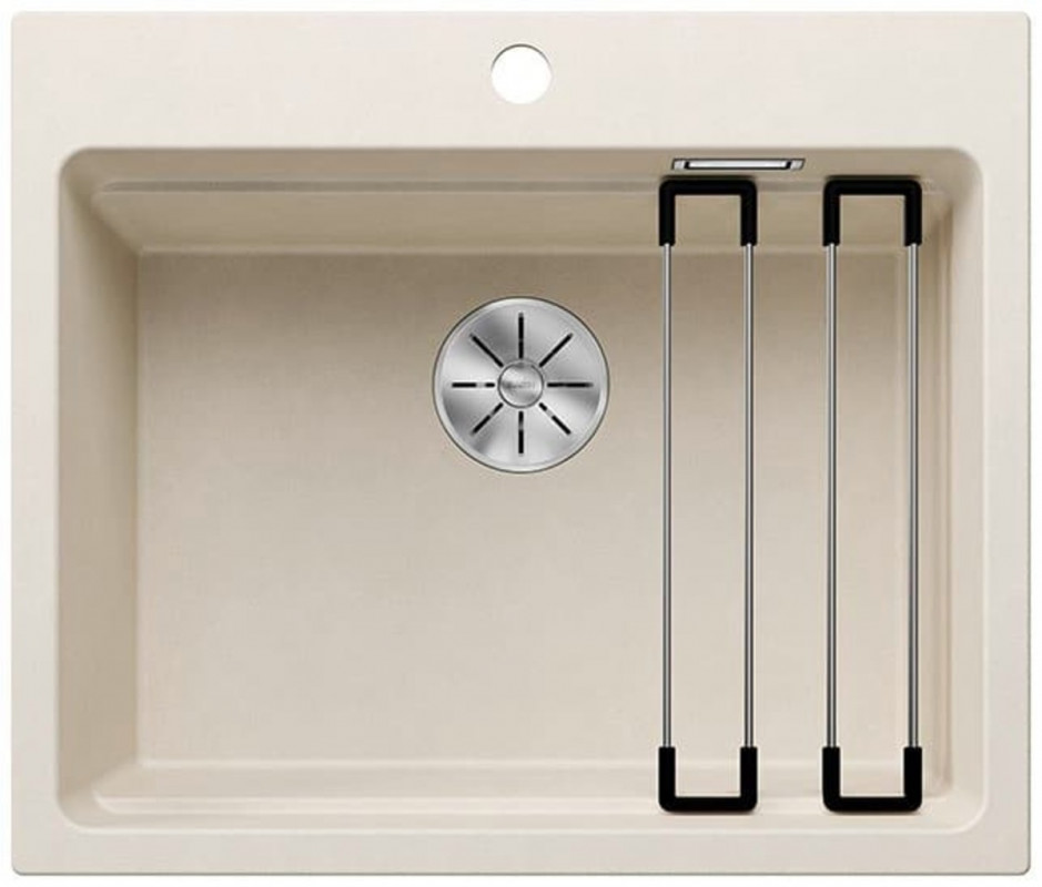 Мойка для кухни Blanco Etagon 6 60х51 см SILGRANIT PuraDur® мягкий белый 527076