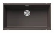 Мойка для кухни Blanco Subline 800-U 83х46 см SILGRANIT PuraDur® вулканический серый 527357