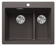 Мийка для кухні Blanco Pleon 6 61,5х51 см SILGRANIT PuraDur® вулканічний сірий 527322