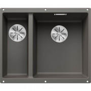 Мийка для кухні Blanco Subline 340/160-U 55,5х46 см SILGRANIT PuraDur® вулканічний сірий 527346