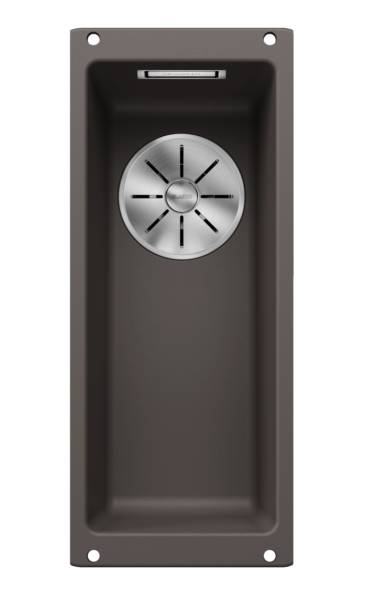 Мийка для кухні Blanco Subline 160-U 19х46 см SILGRANIT PuraDur® вулканічний сірий 526799