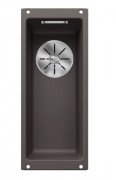 Мойка для кухни Blanco Subline 160-U 19х46 см SILGRANIT PuraDur® вулканический серый 526799