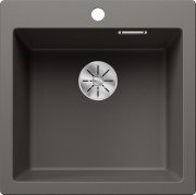 Мойка для кухни Blanco Pleon 5 51,5х51 см SILGRANIT PuraDur® вулканический серый 527318