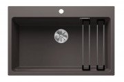 Мойка для кухни Blanco Etagon 8 78х51 см SILGRANIT PuraDur® вулканический серый 527262