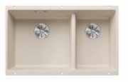 Мойка для кухни Blanco Subline 430/270-U 75,5х46 см SILGRANIT PuraDur® мягкий белый 527167