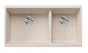 Мойка для кухни Blanco Subline 480/320-U 85,5х46 см SILGRANIT PuraDur® мягкий белый 527168