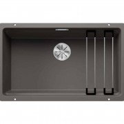 Мойка для кухни Blanco Etagon 700-U 73х46 см SILGRANIT PuraDur® вулканический серый 527261