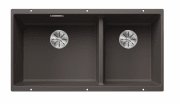 Мойка для кухни Blanco Subline 480/320-U 85,5х46 см SILGRANIT PuraDur® вулканический серый 527351