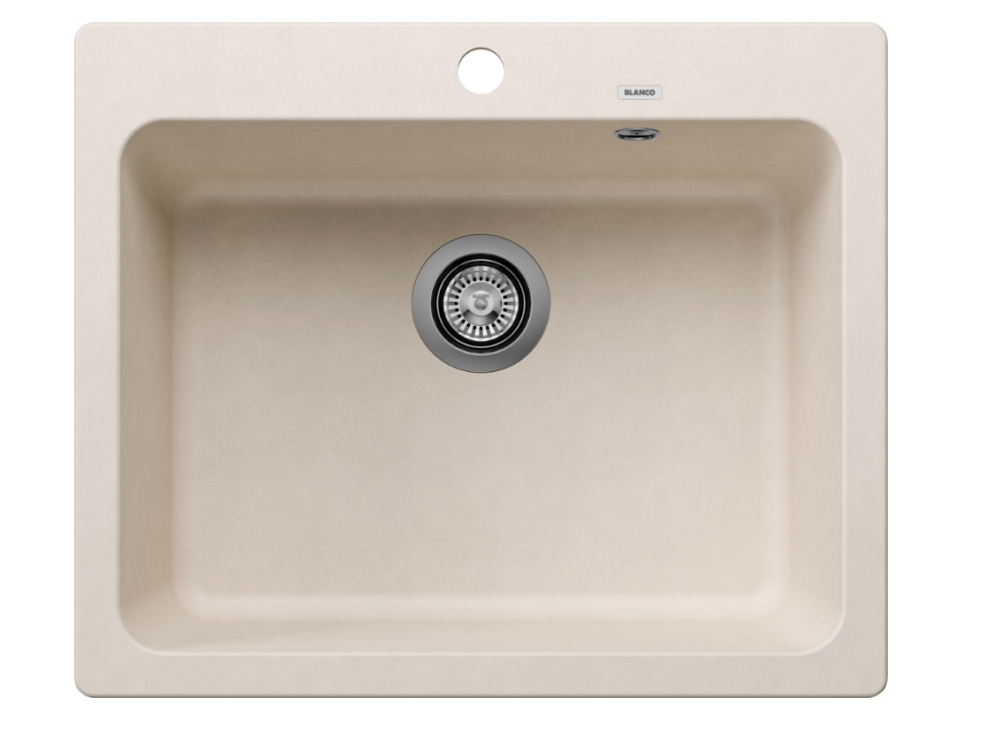 Мийка для кухні Blanco Naya 6 61,5х51 см SILGRANIT PuraDur® м'який білий 527128