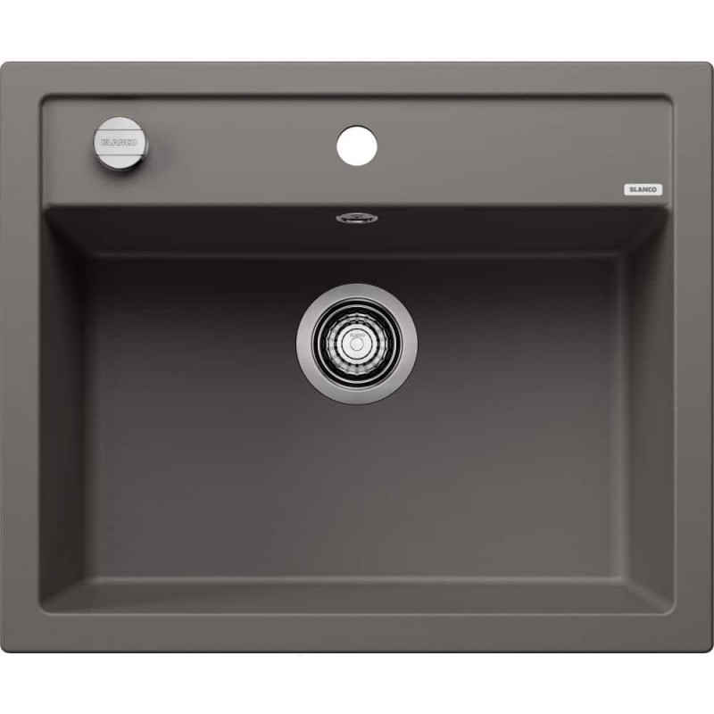Мийка для кухні Blanco Dalago 6 61,5х51 см SILGRANIT PuraDur® вулканічний сірий 527246