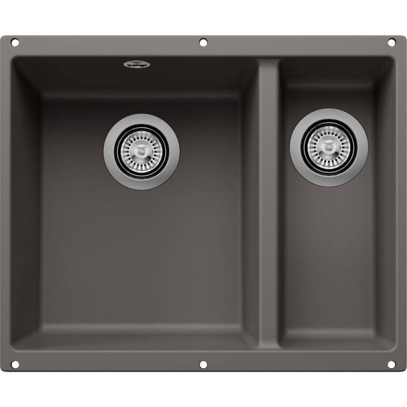 Мийка для кухні Blanco Rotan 340/160-U 55,5х46 см SILGRANIT PuraDur® вулканічний сірий 527327