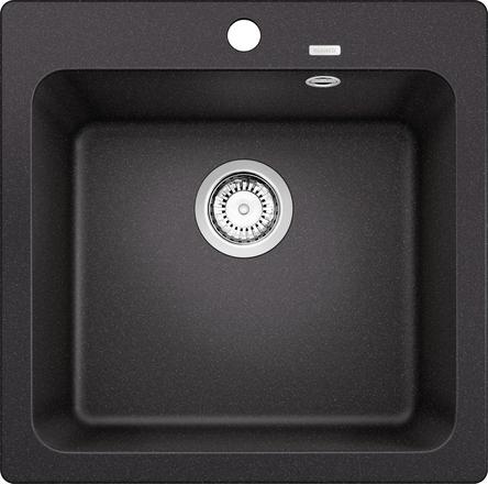 Мийка для кухні Blanco Naya 5 51,5х51 см SILGRANIT PuraDur® антрацит 526579