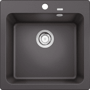 Мийка для кухні Blanco Naya 6 51,5х51 см SILGRANIT PuraDur® темна скеля 526580