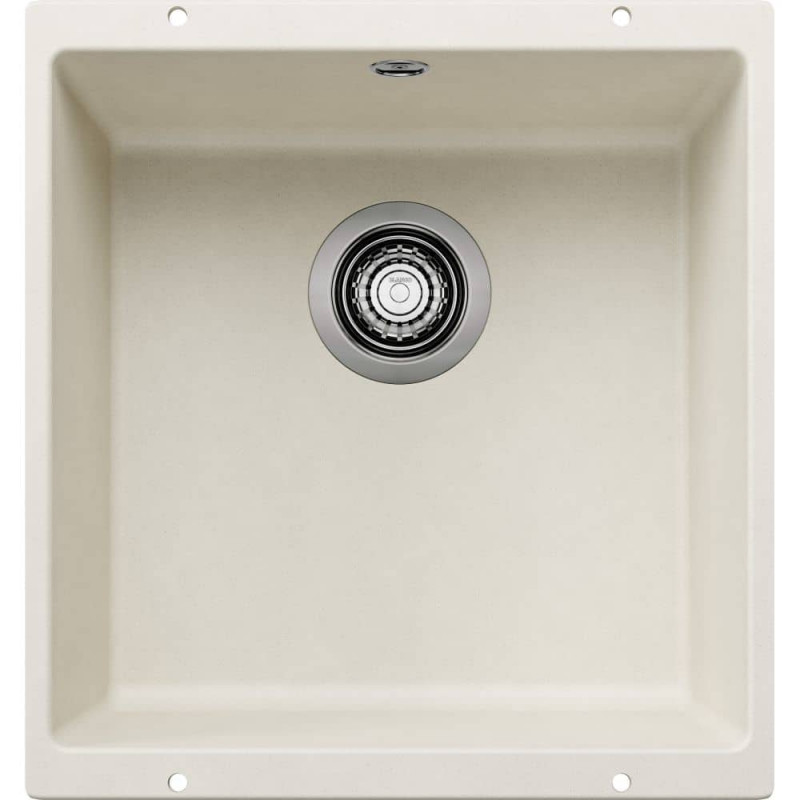 Мийка для кухні Blanco Rotan 400-U 43х46 см SILGRANIT PuraDur® м'який білий 527145