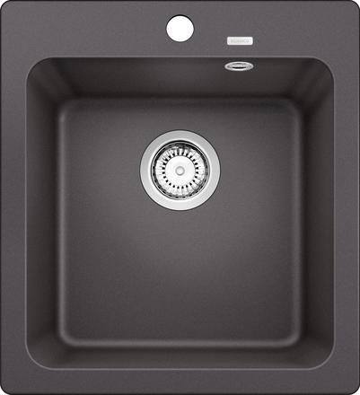 Мойка для кухни Blanco Naya 45 46,5х51 см SILGRANIT PuraDur® вулканический серый 527309