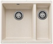 Мойка для кухни Blanco Rotan 340/160-U 55,5х46 см SILGRANIT PuraDur® мягкий белый 527144