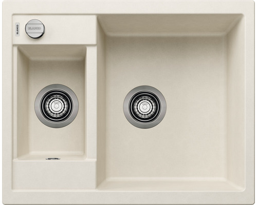 Мойка для кухни Blanco Metra 6 61,5х50 см SILGRANIT PuraDur® мягкий белый 527112