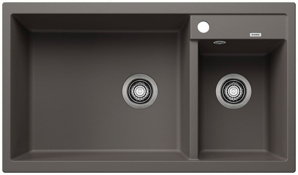 Мойка для кухни Blanco Metra 9 86х50 см SILGRANIT PuraDur® вулканический серый 527304